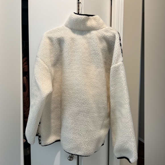 H&M Half-Zip Fleece Sherpa - Picture 2 of 3